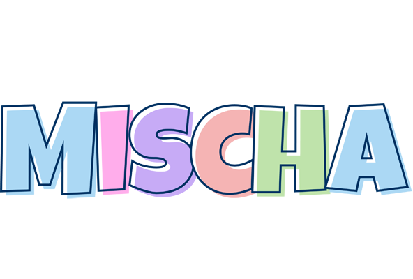 Mischa pastel logo