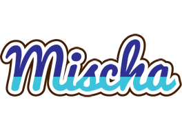 Mischa raining logo