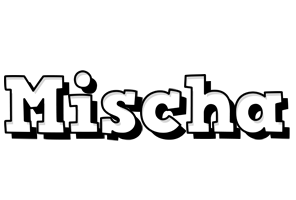 Mischa snowing logo