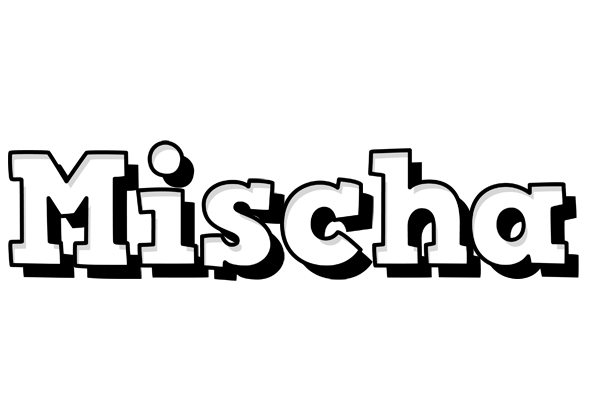 Mischa snowing logo