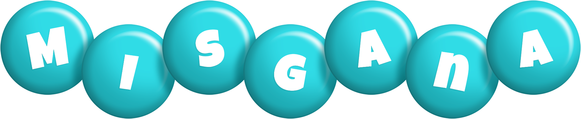 Misgana candy-azur logo