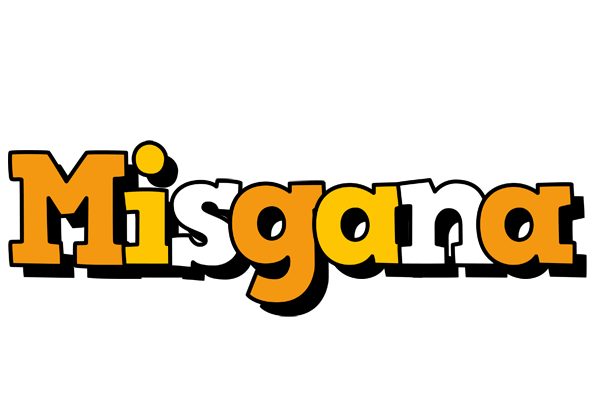 Misgana cartoon logo