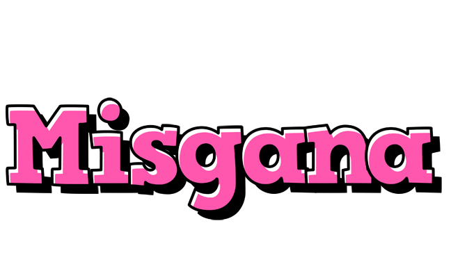 Misgana girlish logo