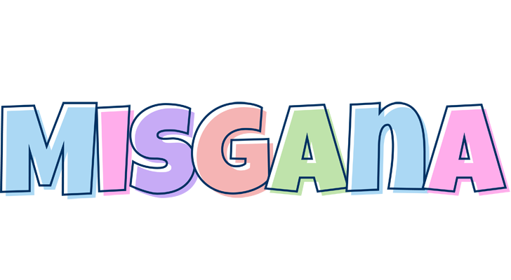 Misgana pastel logo
