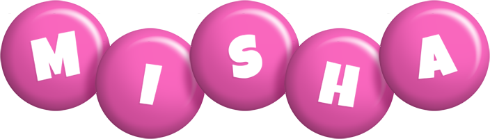 Misha candy-pink logo