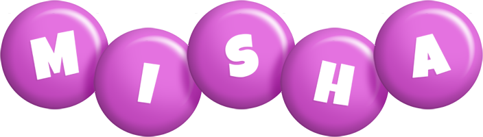 Misha candy-purple logo