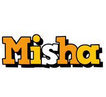 Misha cartoon logo