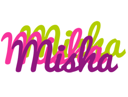 Misha flowers logo