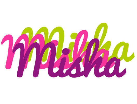 Misha flowers logo