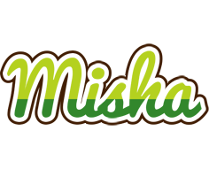 Misha golfing logo