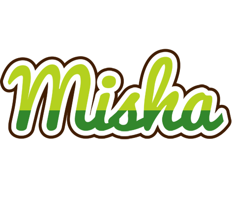 Misha golfing logo