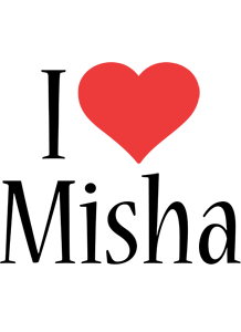 Misha i-love logo