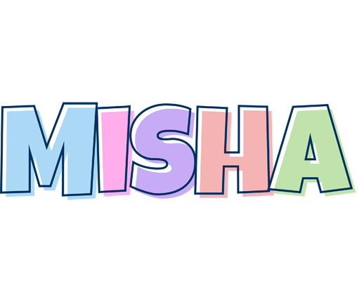 Misha pastel logo