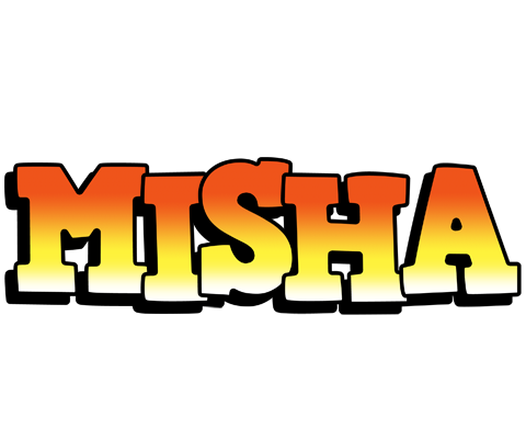 Misha sunset logo