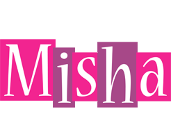 Misha whine logo