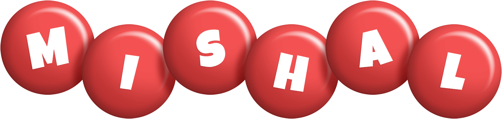 Mishal candy-red logo