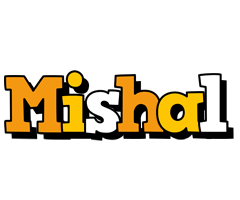 Mishal cartoon logo