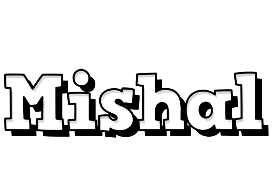 Mishal snowing logo