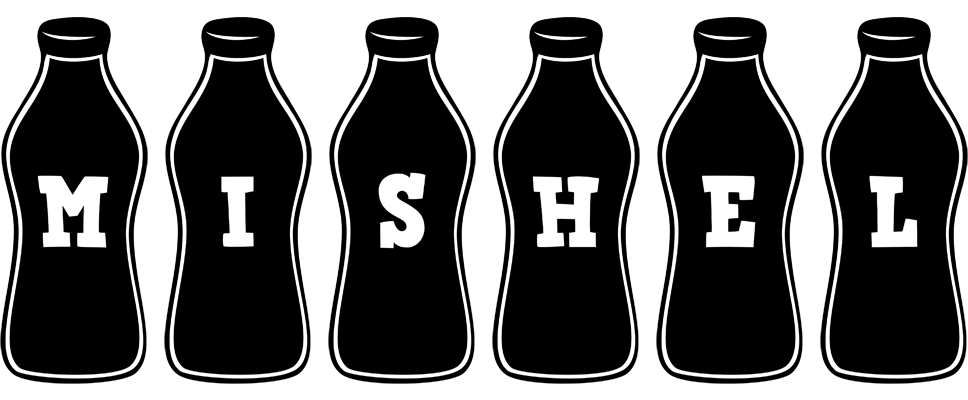 Mishel bottle logo