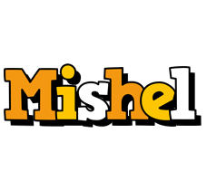 Mishel cartoon logo