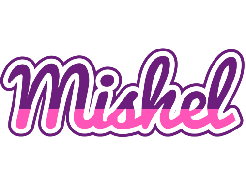 Mishel cheerful logo
