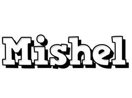 Mishel snowing logo