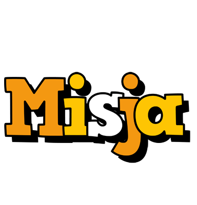 Misja cartoon logo