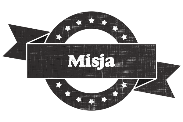 Misja grunge logo