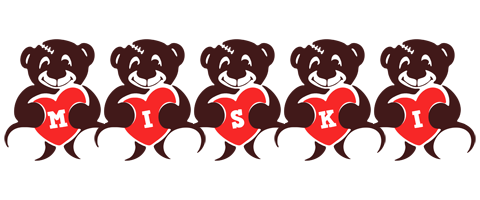 Miski bear logo