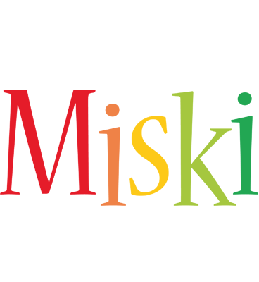 Miski birthday logo