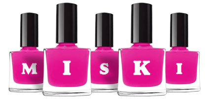Miski nails logo