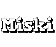 Miski snowing logo