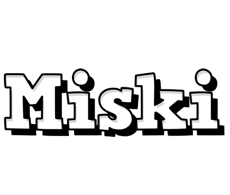 Miski snowing logo
