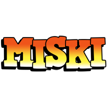 Miski sunset logo