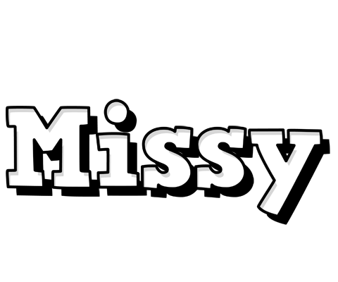 Missy snowing logo
