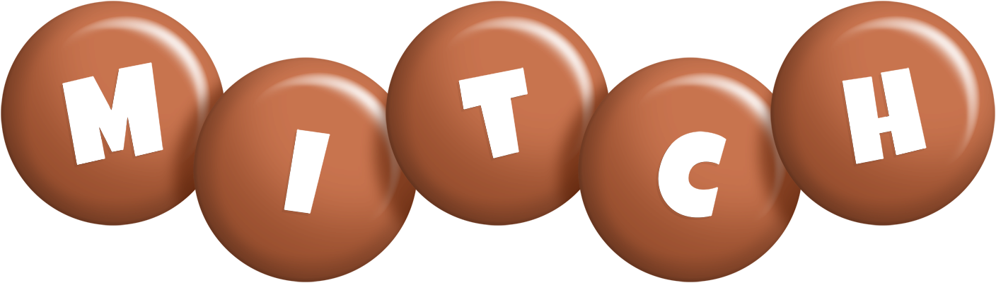 Mitch candy-brown logo