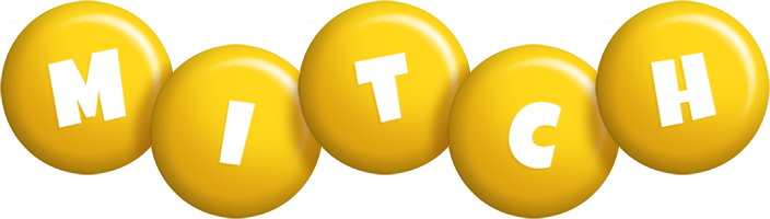 Mitch candy-yellow logo