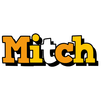 Mitch cartoon logo