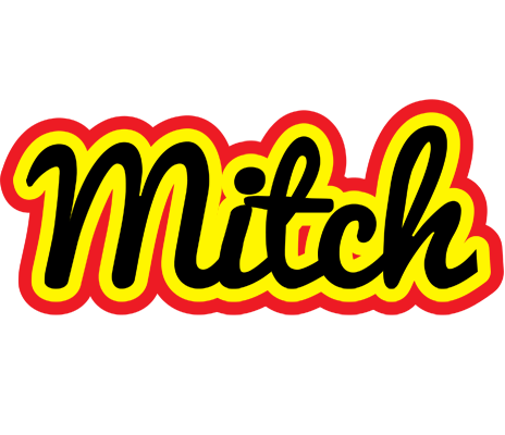 Mitch flaming logo