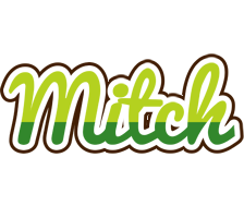 Mitch golfing logo