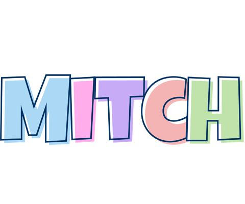 Mitch pastel logo
