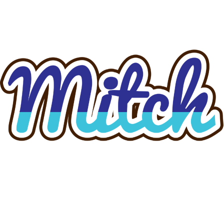 Mitch raining logo