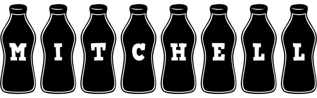 Mitchell bottle logo
