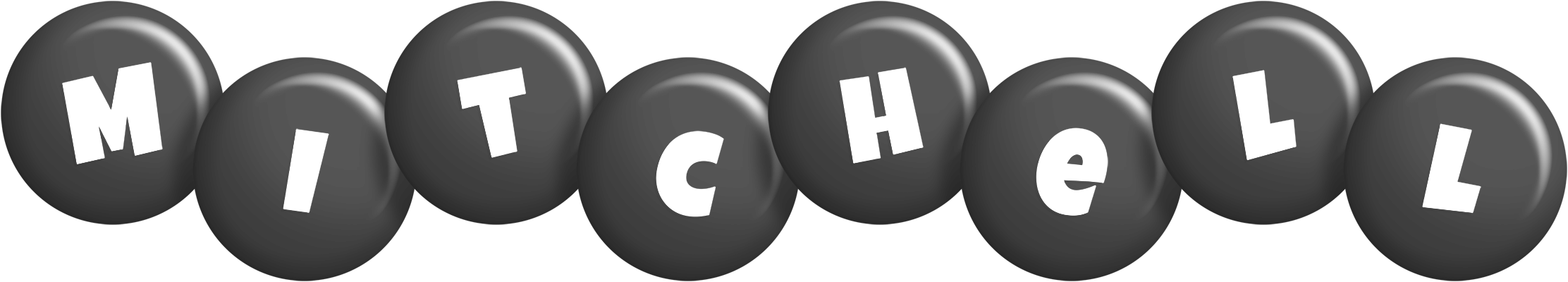 Mitchell candy-black logo