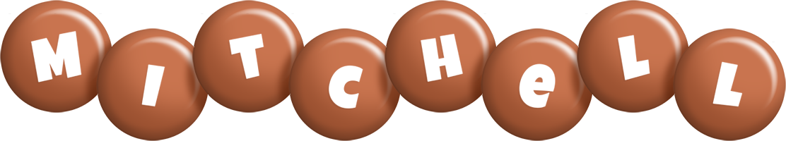 Mitchell candy-brown logo