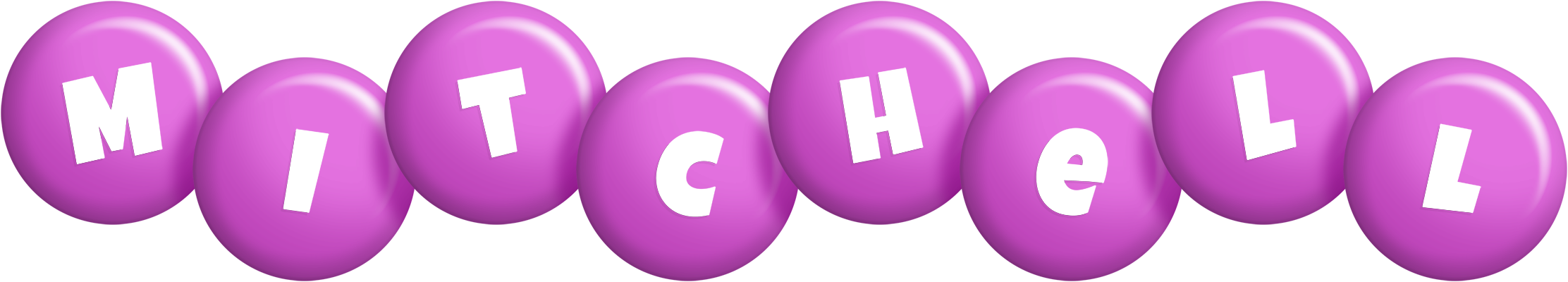 Mitchell candy-purple logo