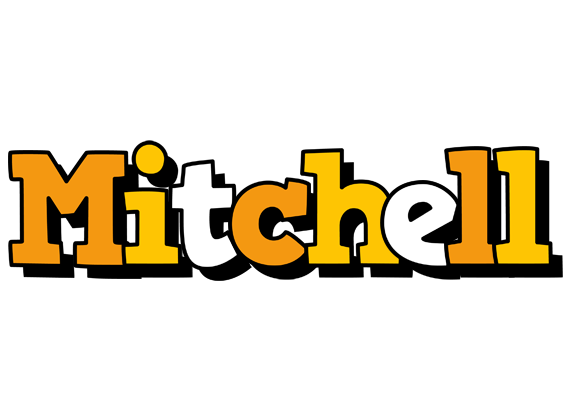 Mitchell cartoon logo