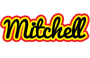 Mitchell flaming logo