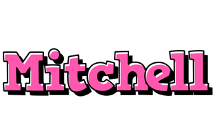 Mitchell girlish logo