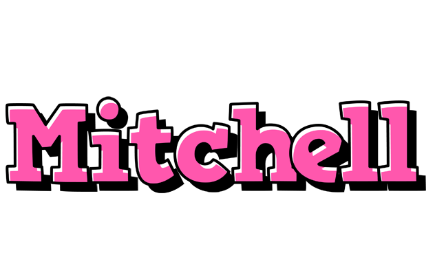 Mitchell girlish logo